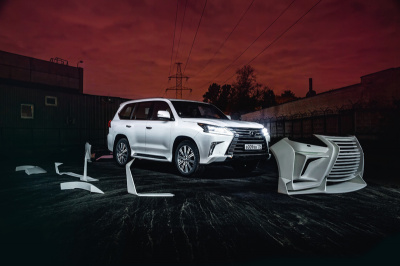 Lexus LX570 (16-) Обвес VERGE