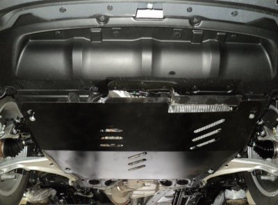 Nissan Murano (08–09) Защита картера + КПП, алюминий (4WD V-3,5)